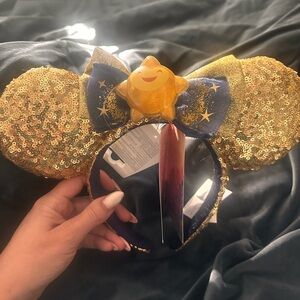 Wish Gold Sequin Mouse Ears Headband